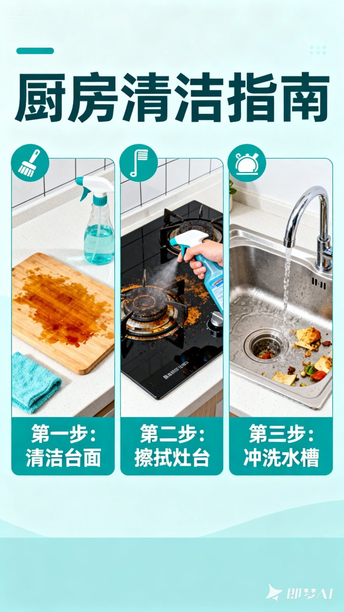 厨房清洁