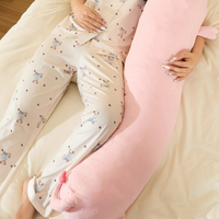 🥰MINISO 名创优品小猪柴犬长条抱枕，我的侧睡救星！