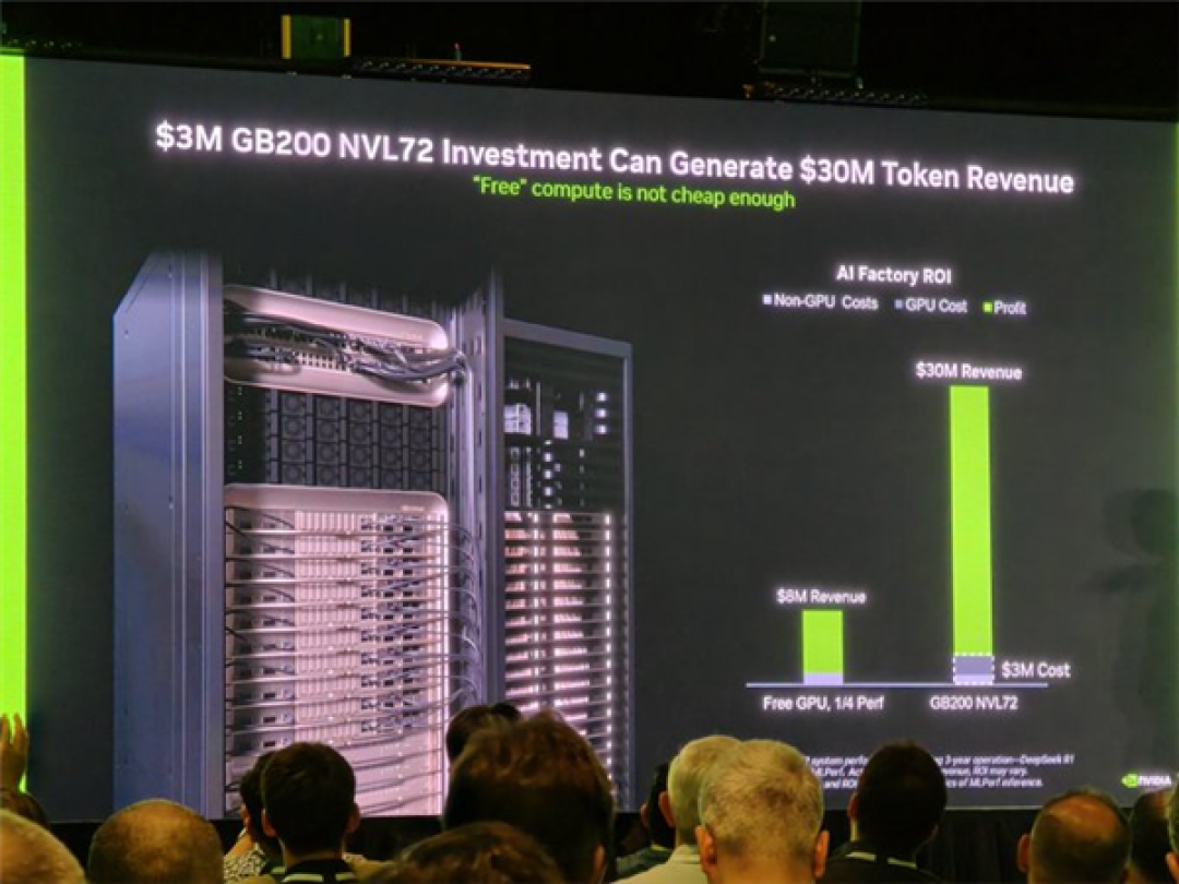 10倍回报率!NVIDIA:其他家产品免费送都超不过我们