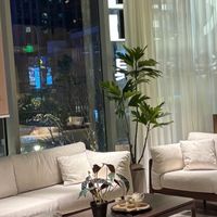 我家 6㎡小客厅改完能坐 4 人还能办公，宜家 + 林氏木业的家具选对了！