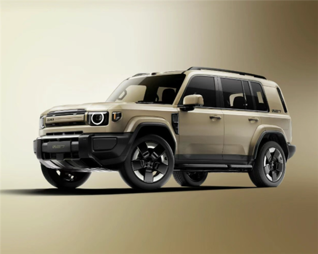 奇瑞出手!iCar V27官图发布:平民“路虎卫士”即将登场