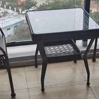 阳台小茶几组合，阳台上喝茶大快乐