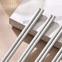 纯钛筷子家用轻奢套装