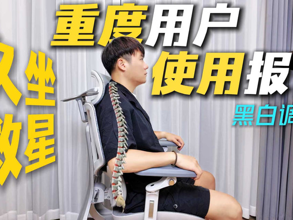 我入手了一把很奇特的人体工学椅！