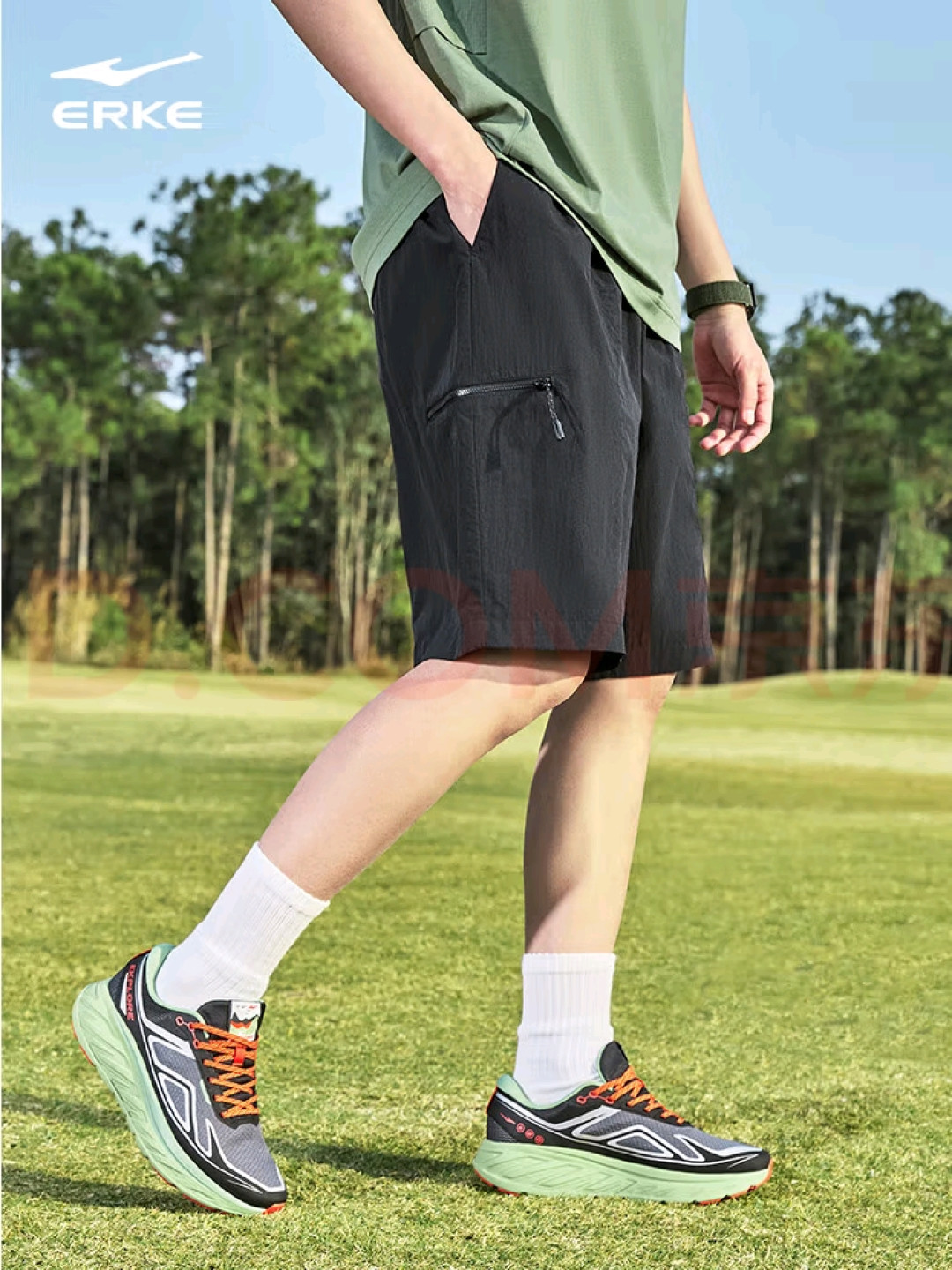 鸿星尔克运动短裤体验分享