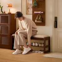 ✨入户新宠 | 家逸实木换鞋凳，颜值与实用并存！