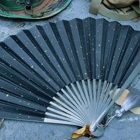 古韵今用，连接传统与现代的随身器物，费戈轻风茄头钛合金折扇！