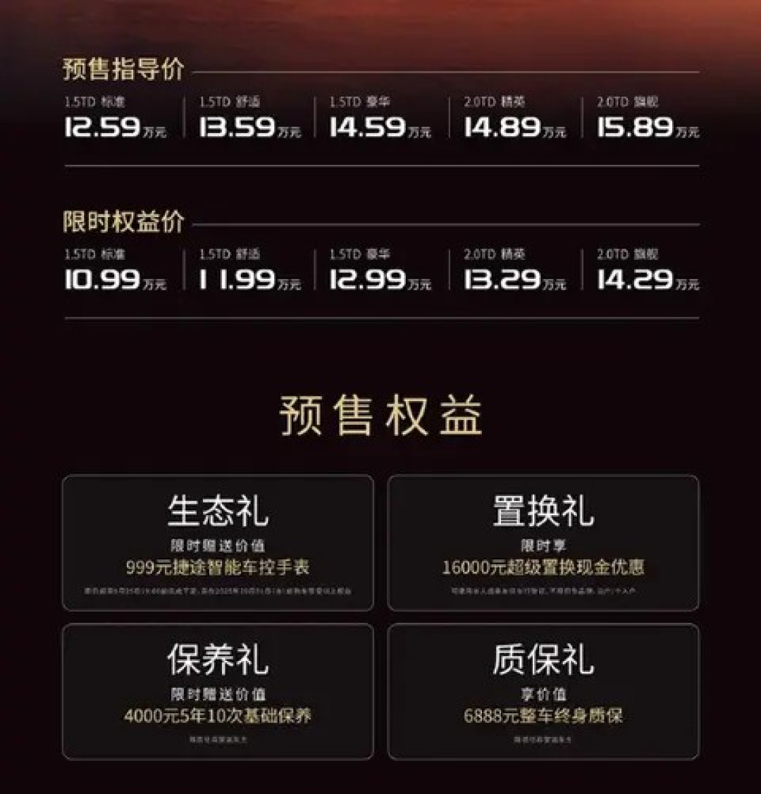 捷途X70L预售开启,10.99万元起重塑中型7座SUV价值标杆