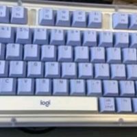 罗技ALTO KEYS K75M 琥珀系列 AI客制化无线机械键盘 蓝紫色