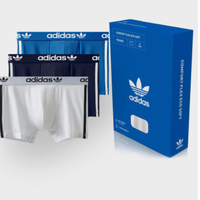 告别闷热与摩擦！adidas 男士平角内裤，运动与日常的完美搭档