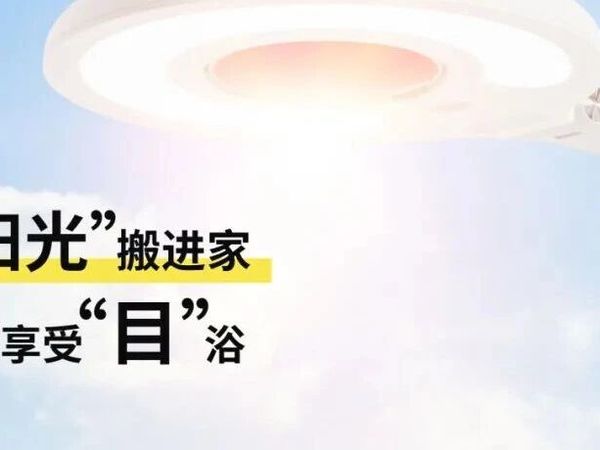 护眼台灯＋大路灯，打造“1＋1阳光房”，打开家庭读写照明的新方式