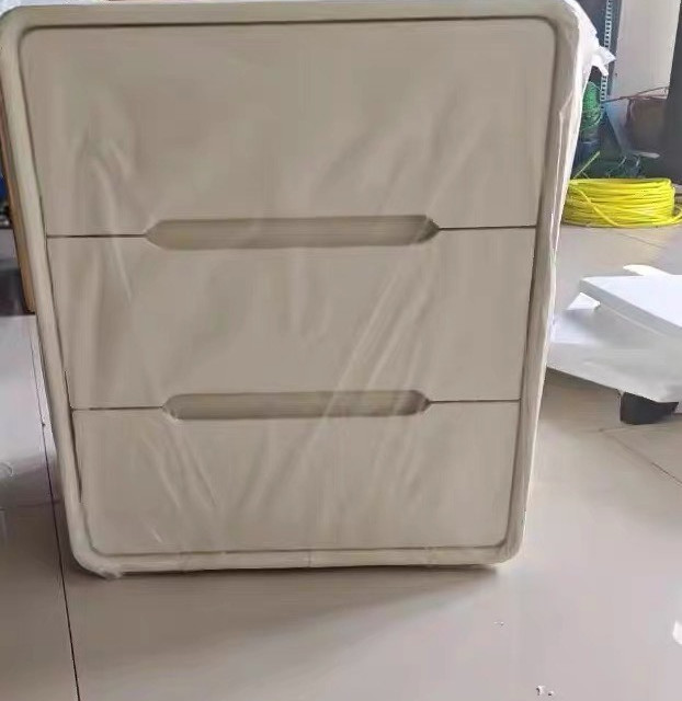 实木床头柜卧室整装皮艺床边柜