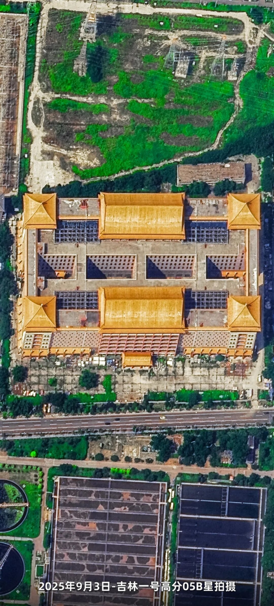 卫星俯瞰北京:现代化国际大都市的多元画卷