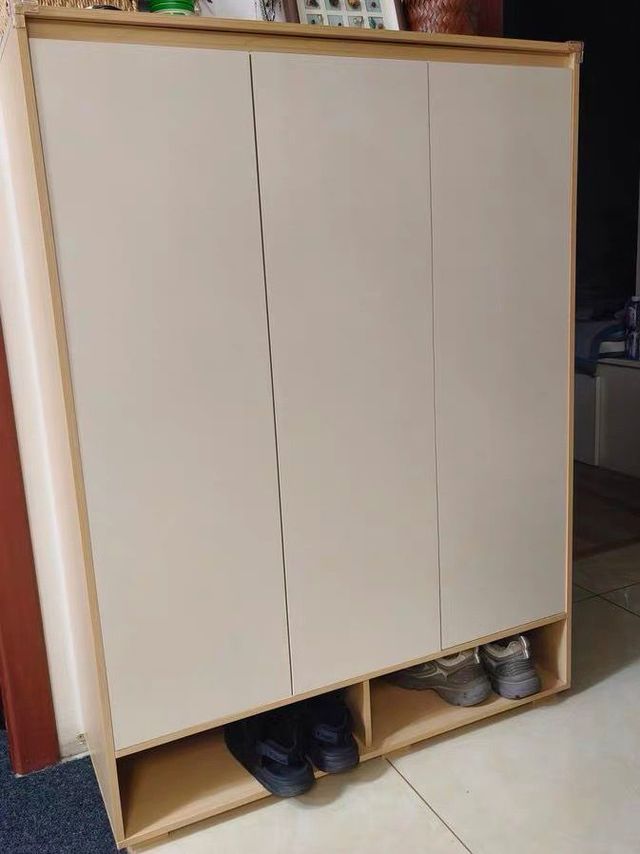 实木鞋柜家用靠墙一体现代简约鞋架子