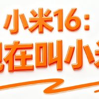 小米 16 改名小米 17，是为了对标iphone17还是另有深意？
