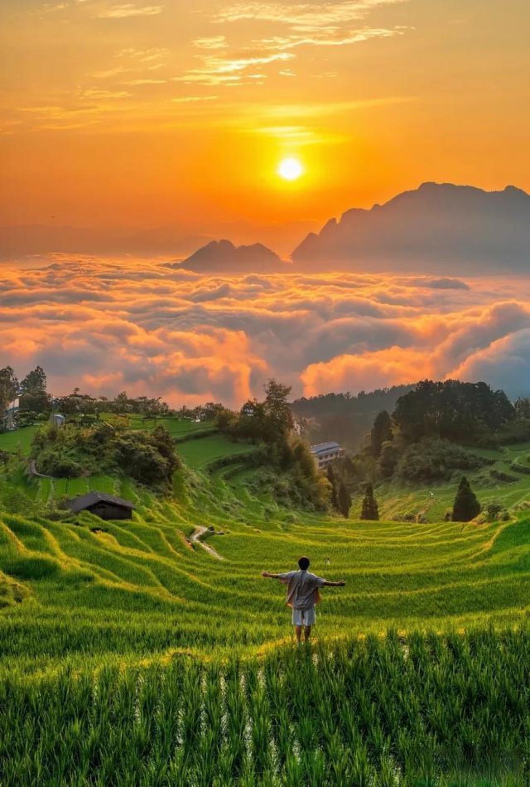 48小时解锁江浙沪松弛感地图：山水/古镇/自驾环线，味蕾跟着云海漫游