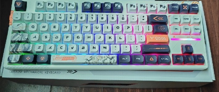 闲鱼捡漏狂喜！VGN V87pro机械键盘，打字党福音