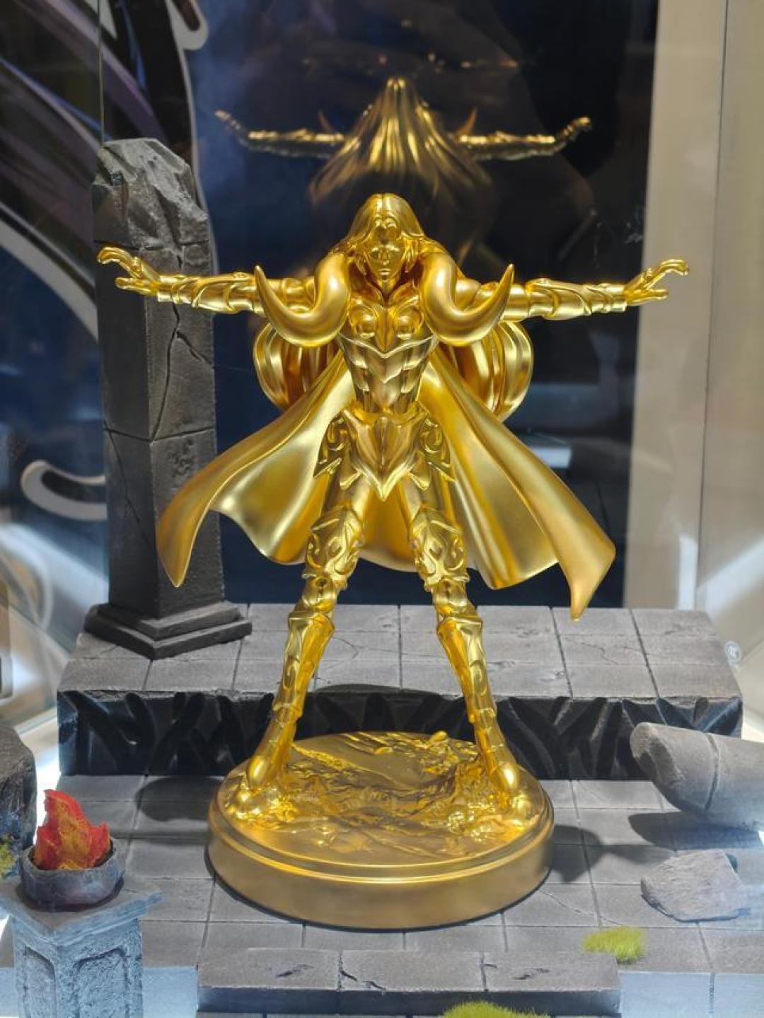 圣斗士星矢推黄金白羊座摆件 限量30件88万天价撬动千亿潮金市场