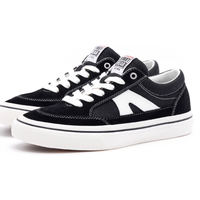 VISION STREET WEAR 低帮翻毛皮帆布鞋：复古与潮流的完美融合