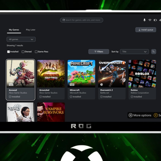 性能直线上升，初代 ROG Ally 开启 Xbox 全屏模式实测结果出炉