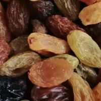 百草味四色葡萄干500g罐装新疆吐鲁番特产原料免洗大果干蜜饯零食