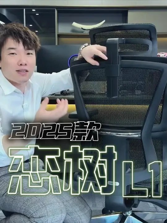 加量不加价！2025款-恋树L1人体工学椅|坐感再升级