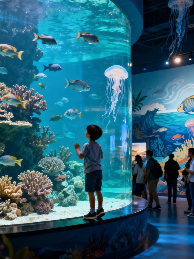 抚顺海洋馆周末亲子游