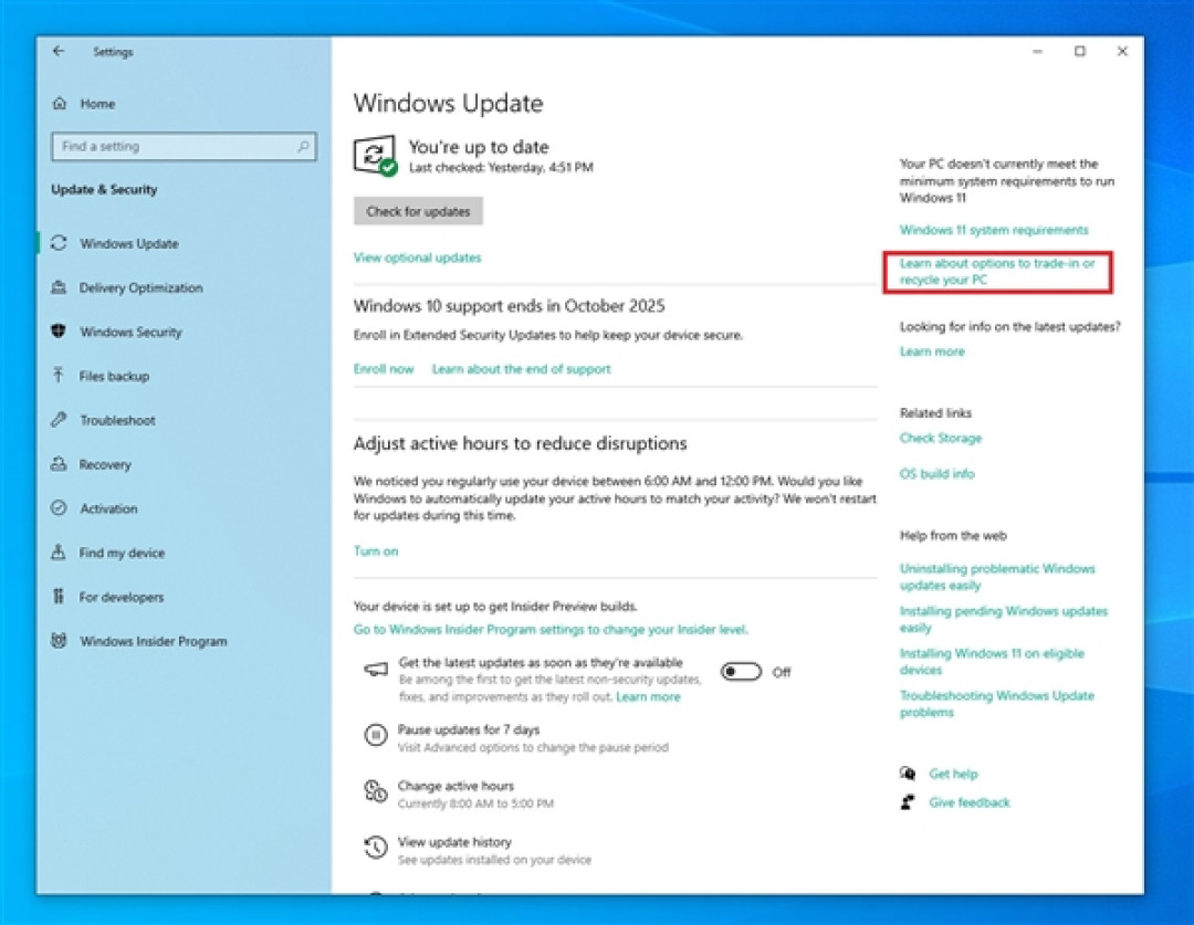 Windows 10 PC无法升级Win11怎么办 微软:建议回收或换新
