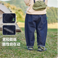 ✨宝妈必入！嘟嘟之家防褪色儿童牛仔裤👖