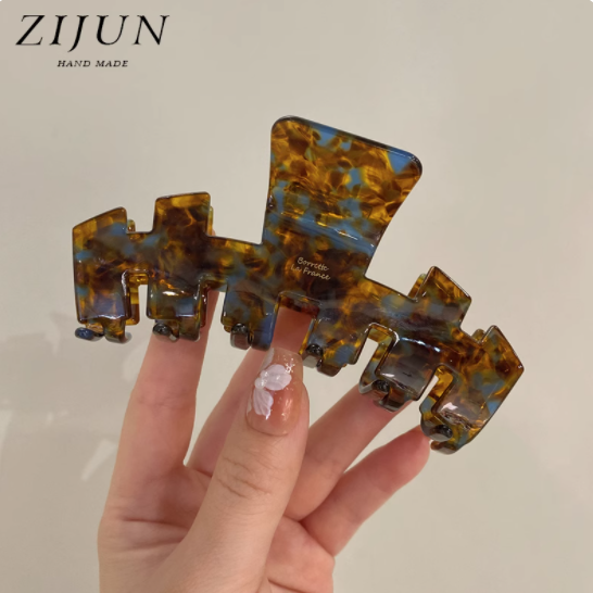 紫郡旗舰店后脑勺抓夹鲨鱼夹：解锁发型新魅力