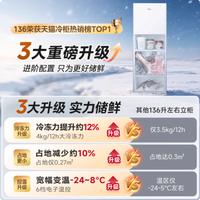 ✨颜值与实力并存的美的 136L 立式冰柜✨