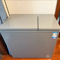 🥶大容量宝藏冰柜来袭！美的 210L 双温冷柜超实用评测