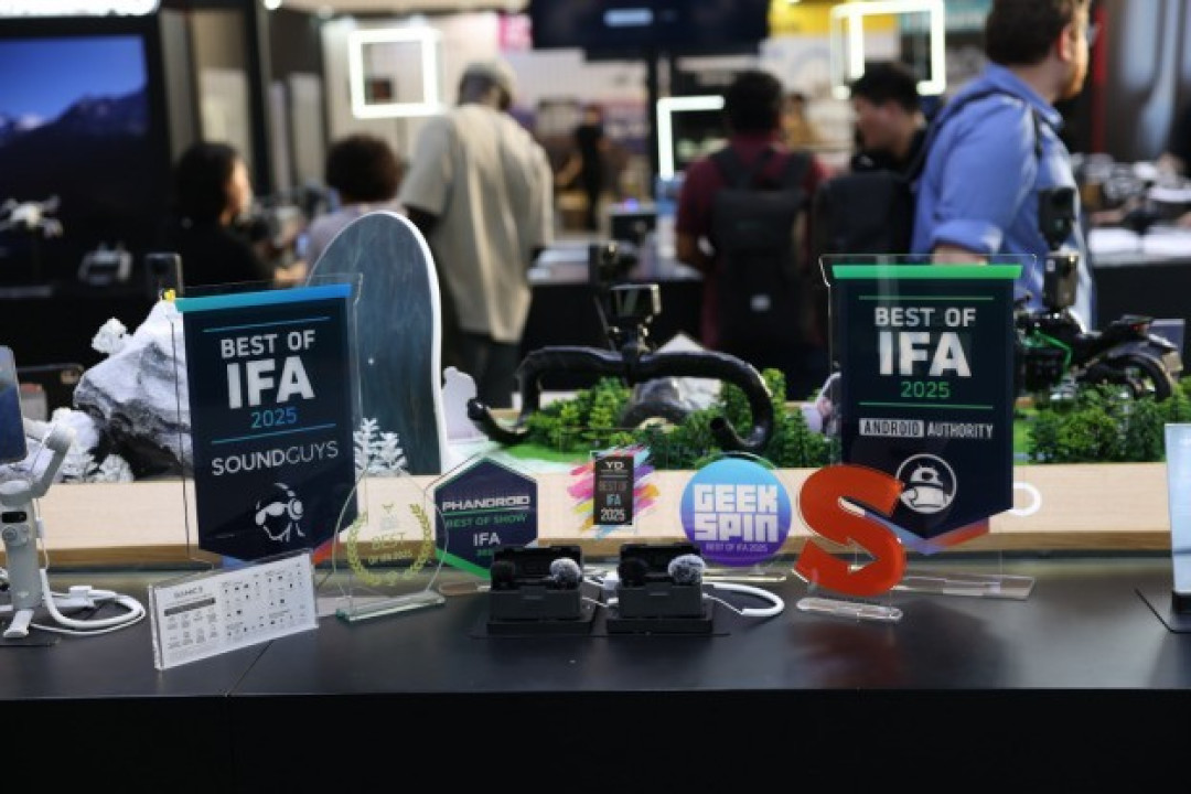 DJI 大疆新品闪耀德国 IFA 2025,斩获十余项“Best of IFA”奖项