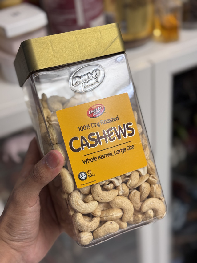 又大又饱满的山姆丹帝原味烤腰果仁