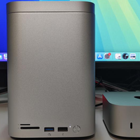 Mac mini搭配奥睿科mini Tower，无损扩容接口扩展