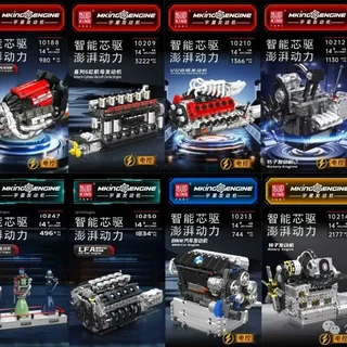 宇星模王9月新品-第一批的十款发动机，疯了