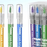 推荐一款儿童绘画工具,白雪直液式丙烯马克笔