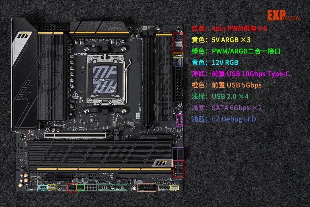 微星B850MPOWER主板评测：高性价比内存超频神器