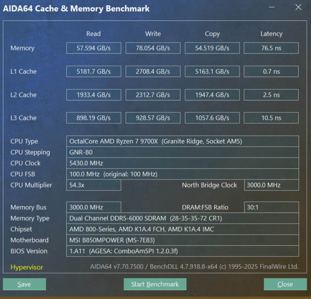 微星B850MPOWER主板评测：高性价比内存超频神器