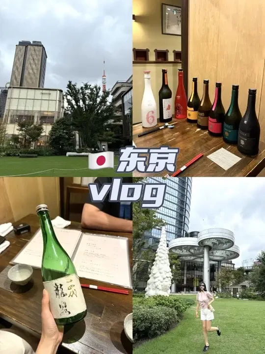 🇯🇵东京｜北美时差党极速打卡 挖到宝藏清酒小店 好爱新政小甜水#日本旅行#东京吃货 #日本清酒 #情侣vlog #清酒新政