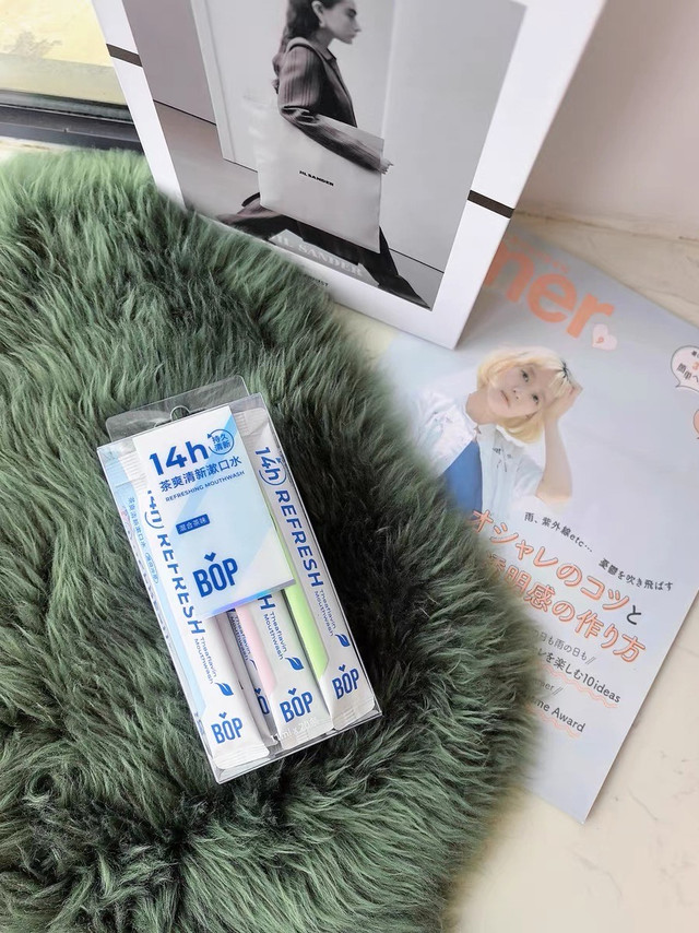 BOP茶爽漱口水：我的随身口腔清新伴侣