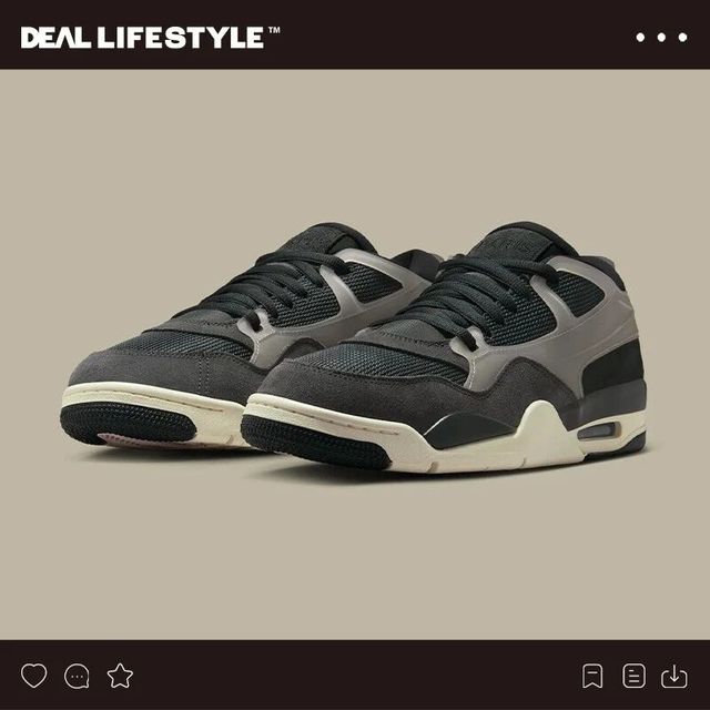 资讯分享丨PSG x Air Jordan 4 RM “Off Noir”