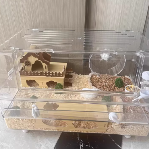 🐹被问爆的 60cm 仓鼠豪华别墅，简直太哇塞啦！