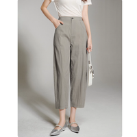 晚白夏款莱赛尔休闲裤：解锁通勤女性的夏日轻盈自在