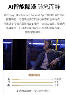 戴上它，全世界都静音了！索尼WH-1000XM5让你听见音乐听不见烦恼