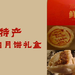 南京特产 小苏州鲜肉月饼6个礼盒