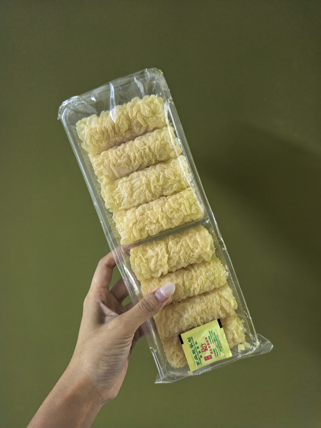 火锅必备,素品无记黄金豆卷