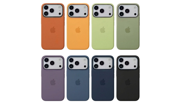 苹果iPhone 17液态硅胶壳色彩曝光