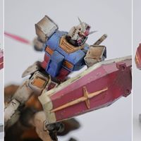 国外500元买的手工战损版高达，大家看有没有翻车