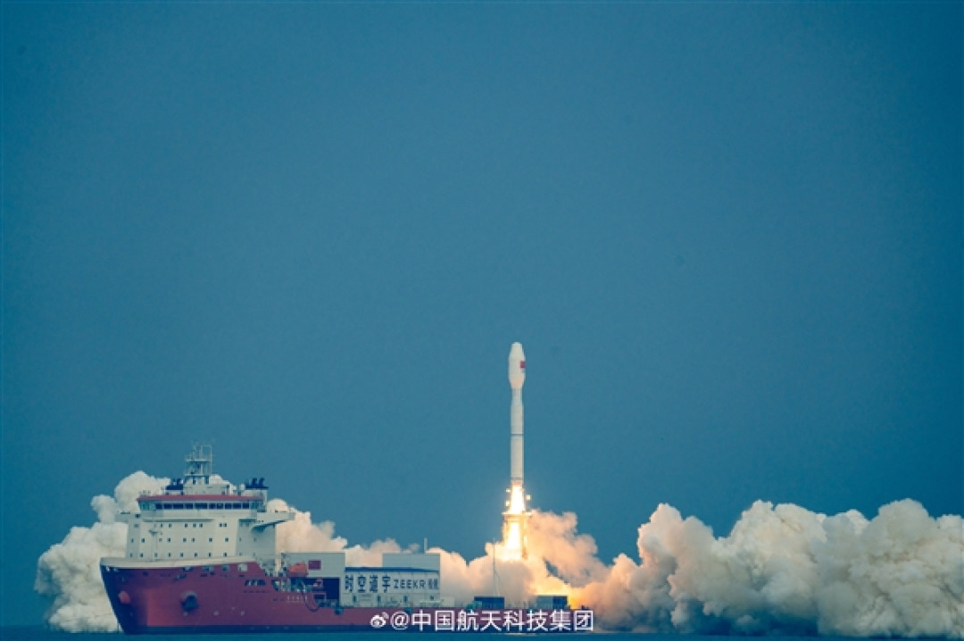 我国成功发射吉利星座06组卫星！卫星通信可覆盖全球